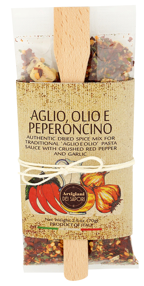 Aglio Olio E Peperoncino Seasoning Kit with Spatula