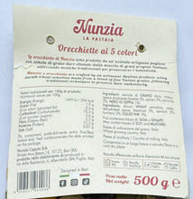 Load image into Gallery viewer, Nonna Nunzia's Famous 5 Color Orecchiette Pasta -16pc Case
