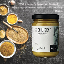 Load image into Gallery viewer, German Artisan Mustard 3 Flavor Set- Chili, Herb, and Garlic Mustard
